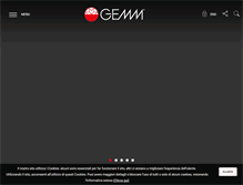 Tablet Screenshot of gemm-srl.com